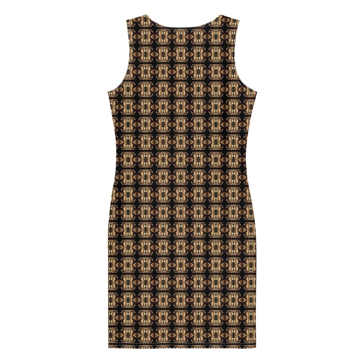 Platinum Bodycon Ladies Dress (Full Print) - The God Ball Originals by Chris Rabalais (2024)