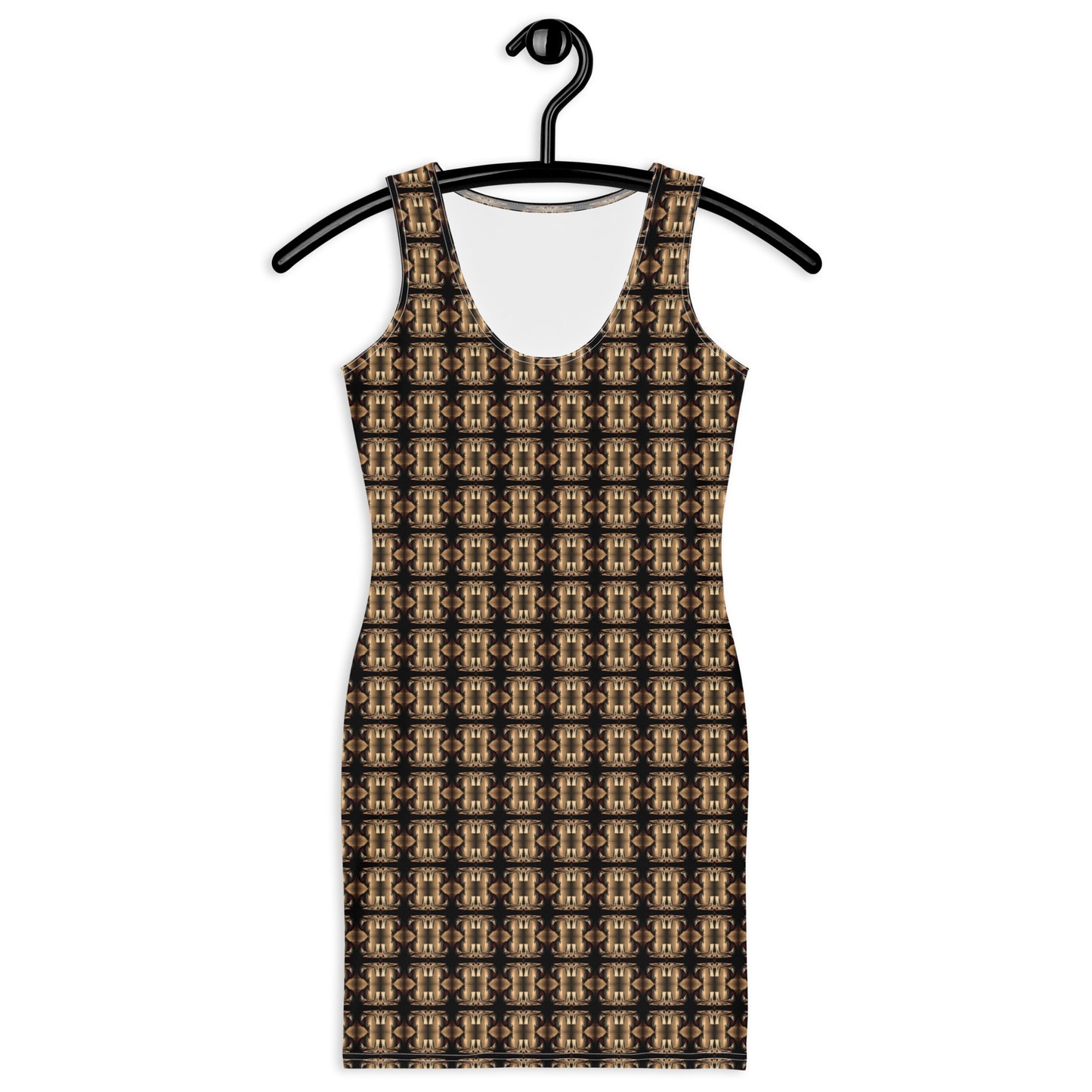 Platinum Bodycon Ladies Dress (Full Print) - The God Ball Originals by Chris Rabalais (2024)
