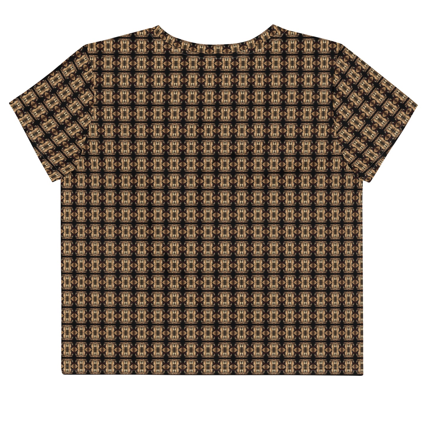 Platinum Ladies All-Over Print Crop Tee - The God Ball Originals by Chris Rabalais (2024)