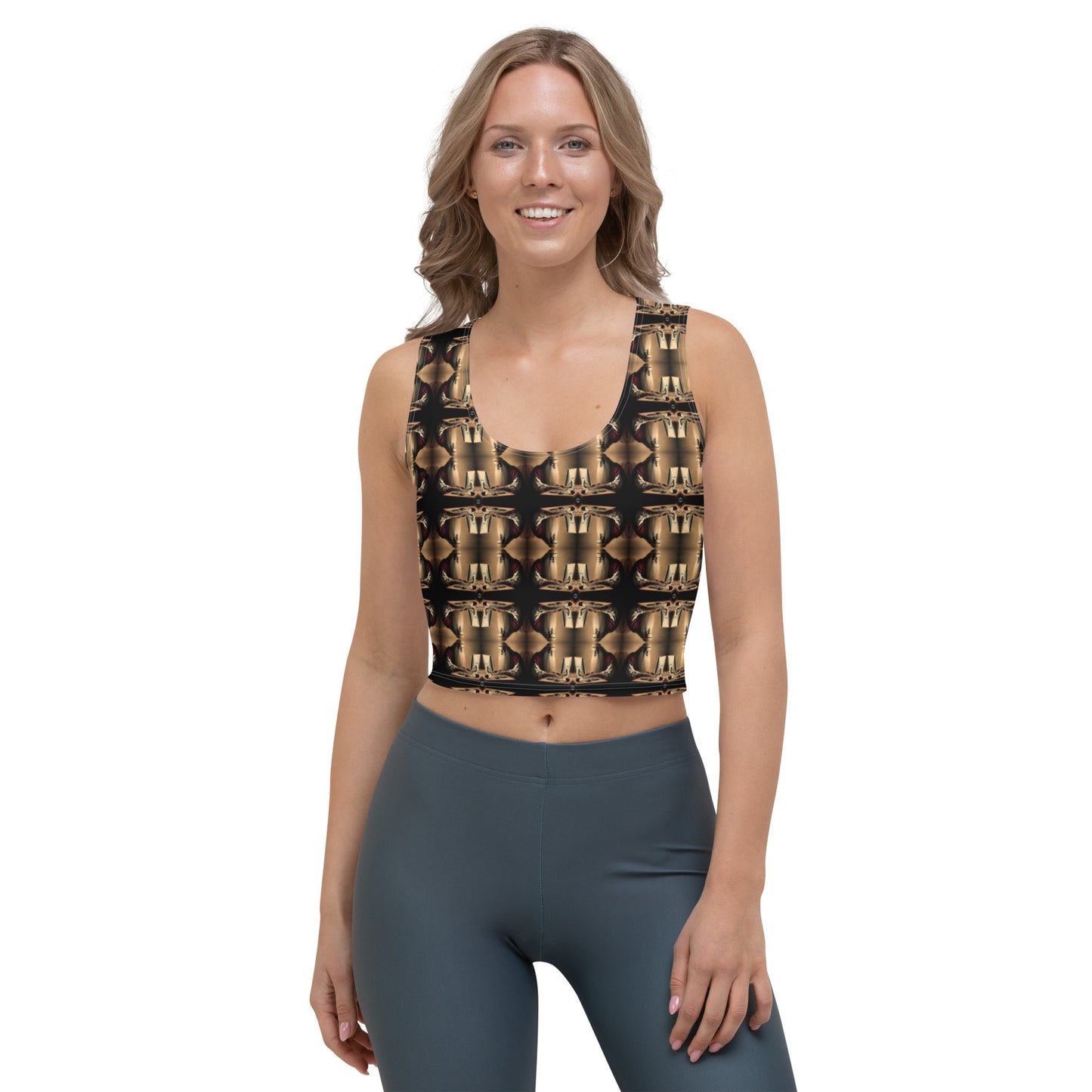 Platinum Ladies Crop Top (Full Print) - The God Ball Originals by Chris Rabalais (2024)