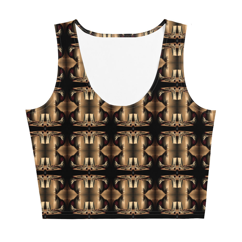 Platinum Ladies Crop Top (Full Print) - The God Ball Originals by Chris Rabalais (2024)