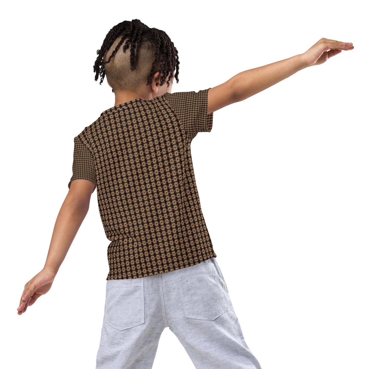 Platinum Kids Crew Neck T-Shirt (Full Print) - The God Ball Originals by Chris Rabalais (2024)