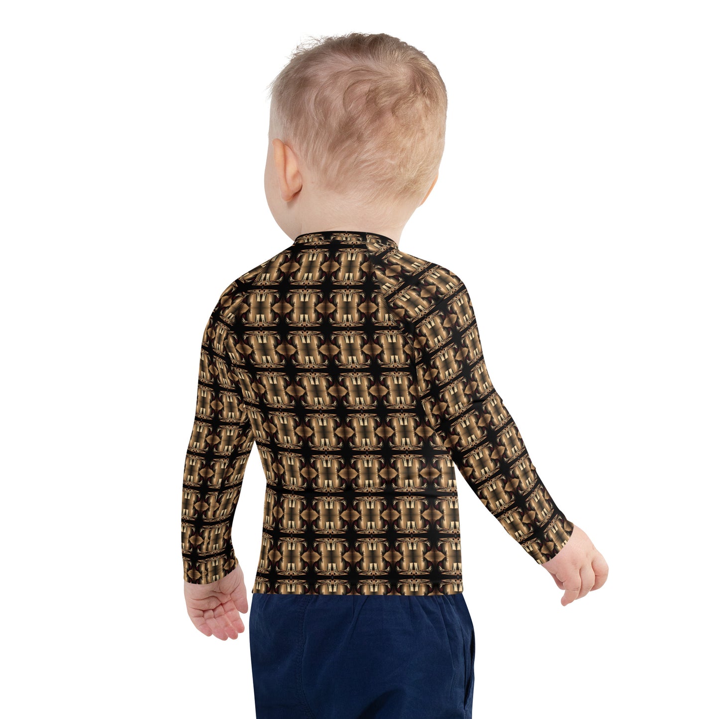 Platinum Kids Rash Guard (Full Print) - The God Ball Originals by Chris Rabalais (2024)