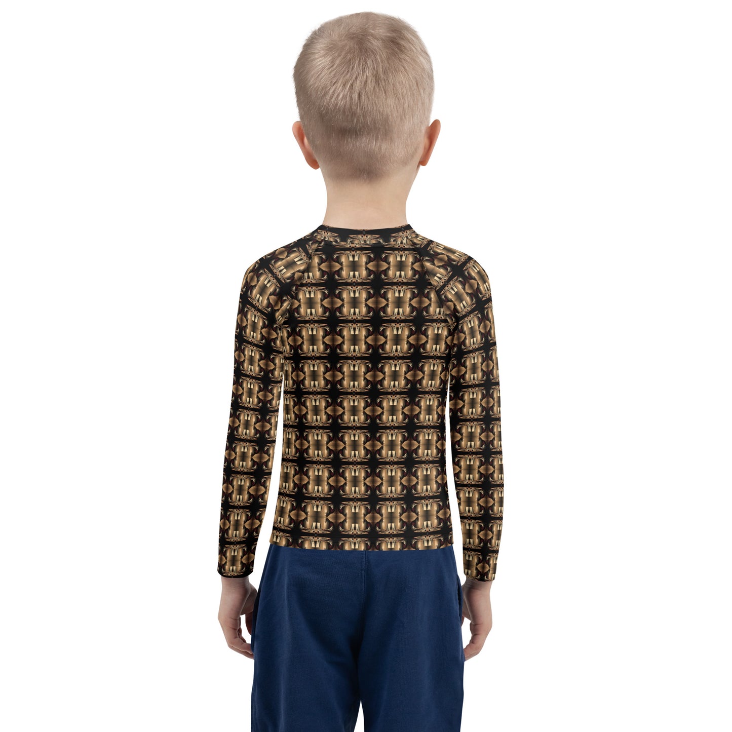 Platinum Kids Rash Guard (Full Print) - The God Ball Originals by Chris Rabalais (2024)