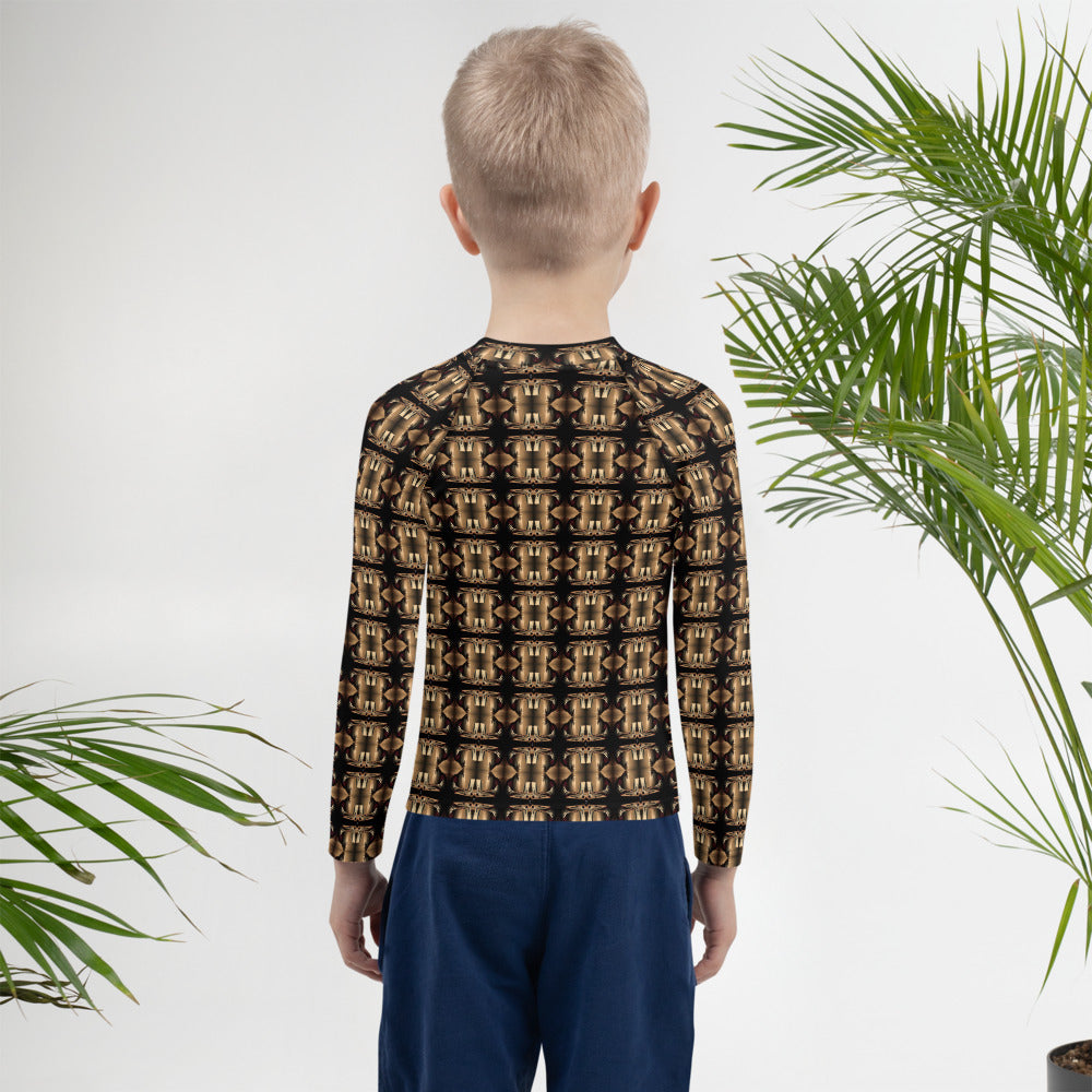 Platinum Kids Rash Guard (Full Print) - The God Ball Originals by Chris Rabalais (2024)