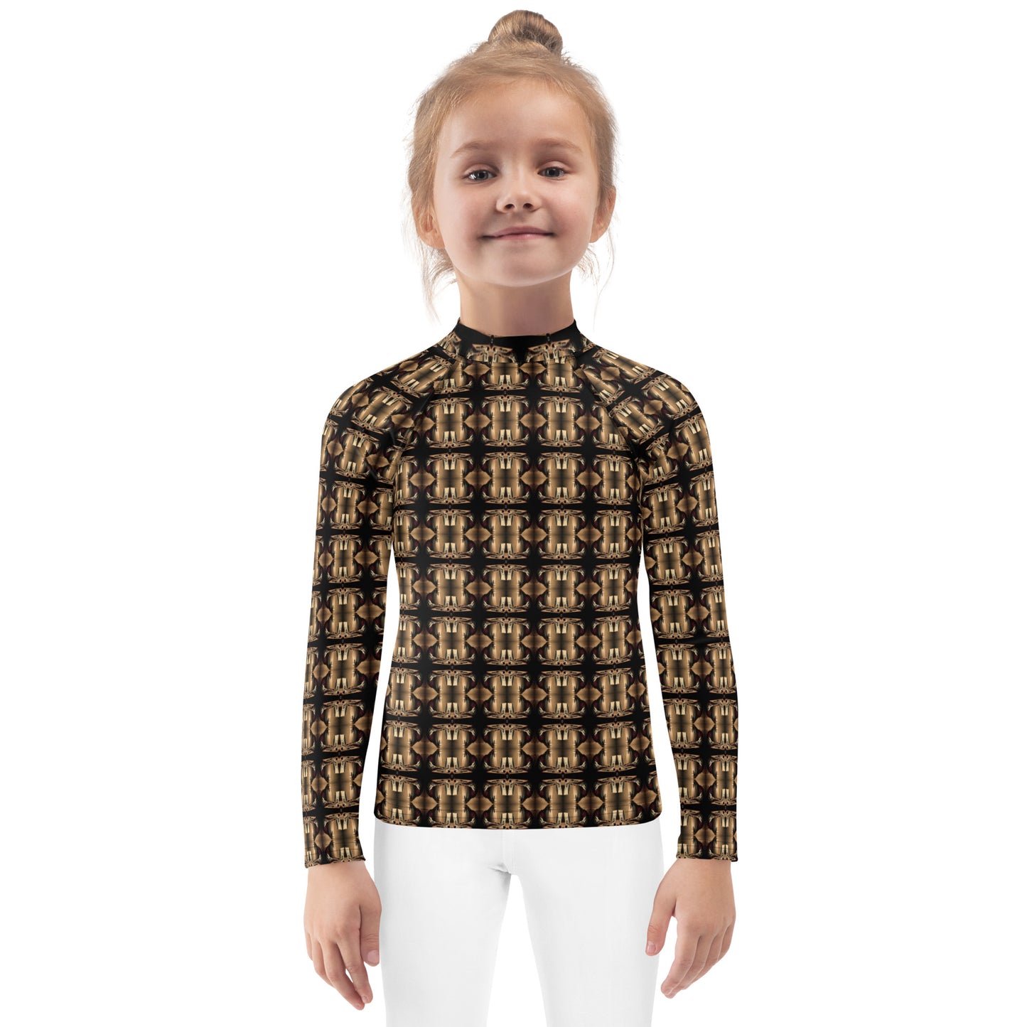 Platinum Kids Rash Guard (Full Print) - The God Ball Originals by Chris Rabalais (2024)