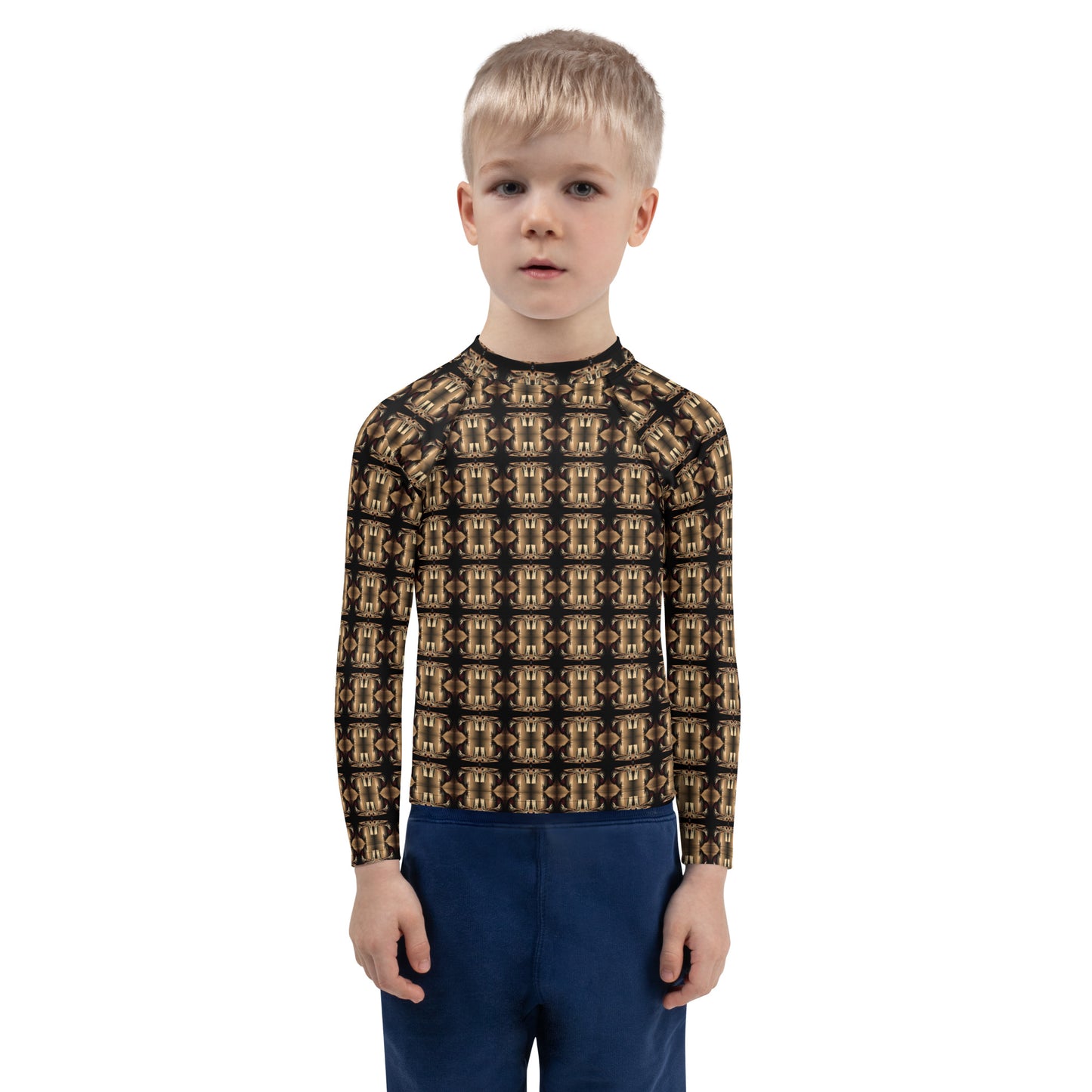 Platinum Kids Rash Guard (Full Print) - The God Ball Originals by Chris Rabalais (2024)