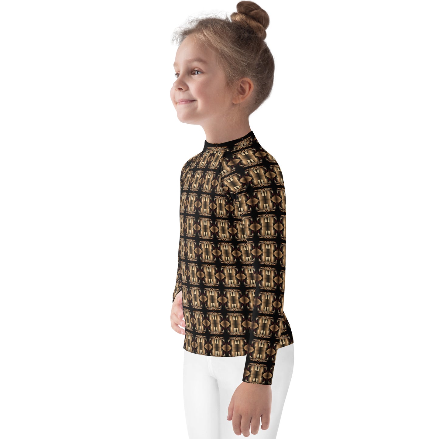 Platinum Kids Rash Guard (Full Print) - The God Ball Originals by Chris Rabalais (2024)