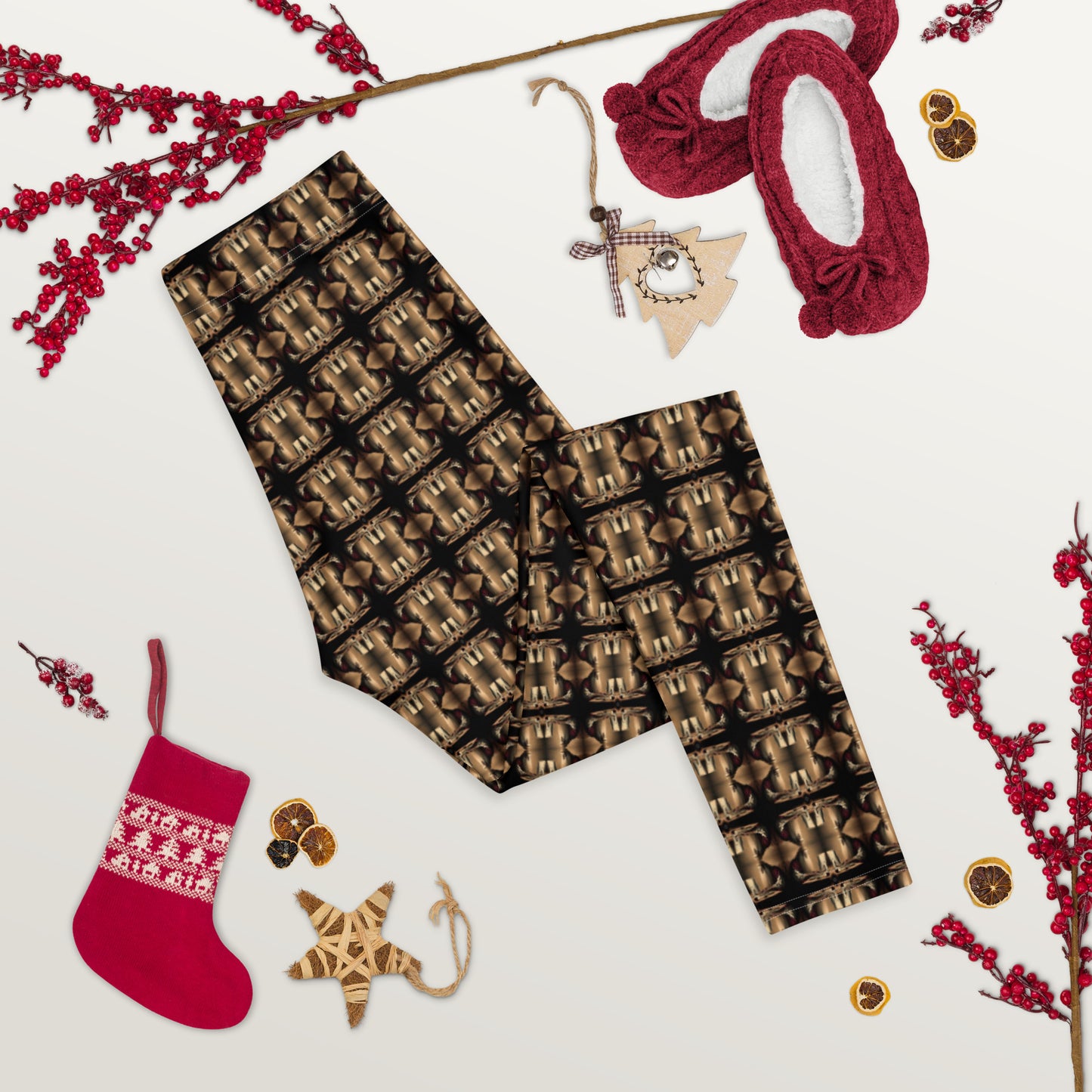 Premium Ladies Leggings (Full Print) - The God Ball Originals by Chris Rabalais (2024)