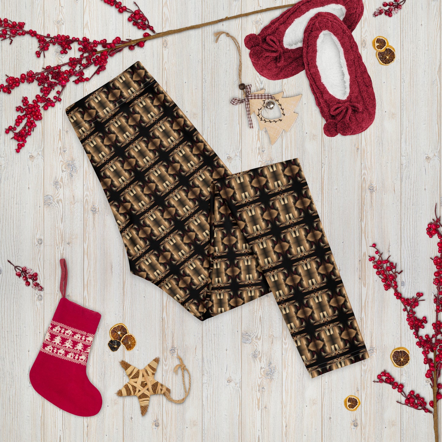 Premium Ladies Leggings (Full Print) - The God Ball Originals by Chris Rabalais (2024)