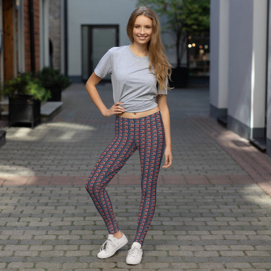 Americana Origins Ladies Leggings - The God Ball Originals by Chris Rabalais (2024)