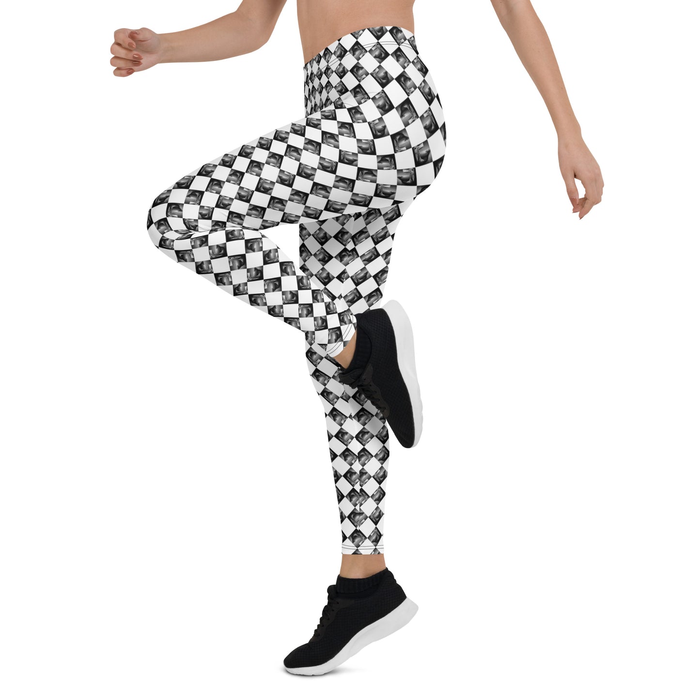 Diamond Platinum Leggings (Full Print) - The God Ball Originals by Chris Rabalais (2024)
