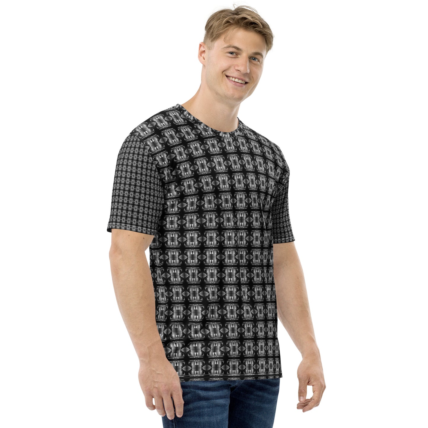 Classic Men's Crew T-Shirt (Full Print) - The God Ball Originals by Chris Rabalais (2024)