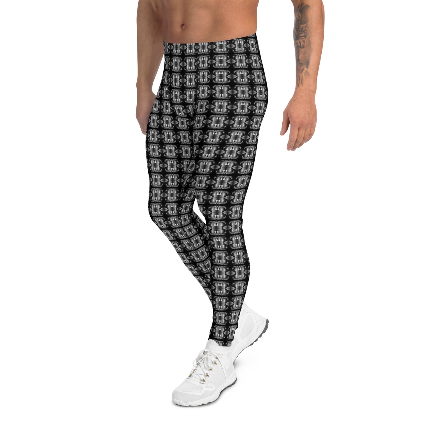 Classic Men's Leggings (Full Print) - The God Ball Originals by Chris Rabalais (2024)