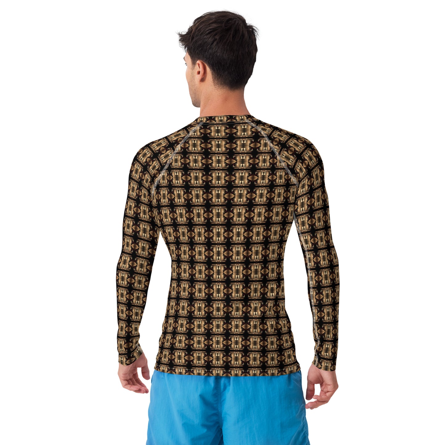 Men's Premium Rash Guard (Full Print) - The God Ball Originals by Chris Rabalais (2024)