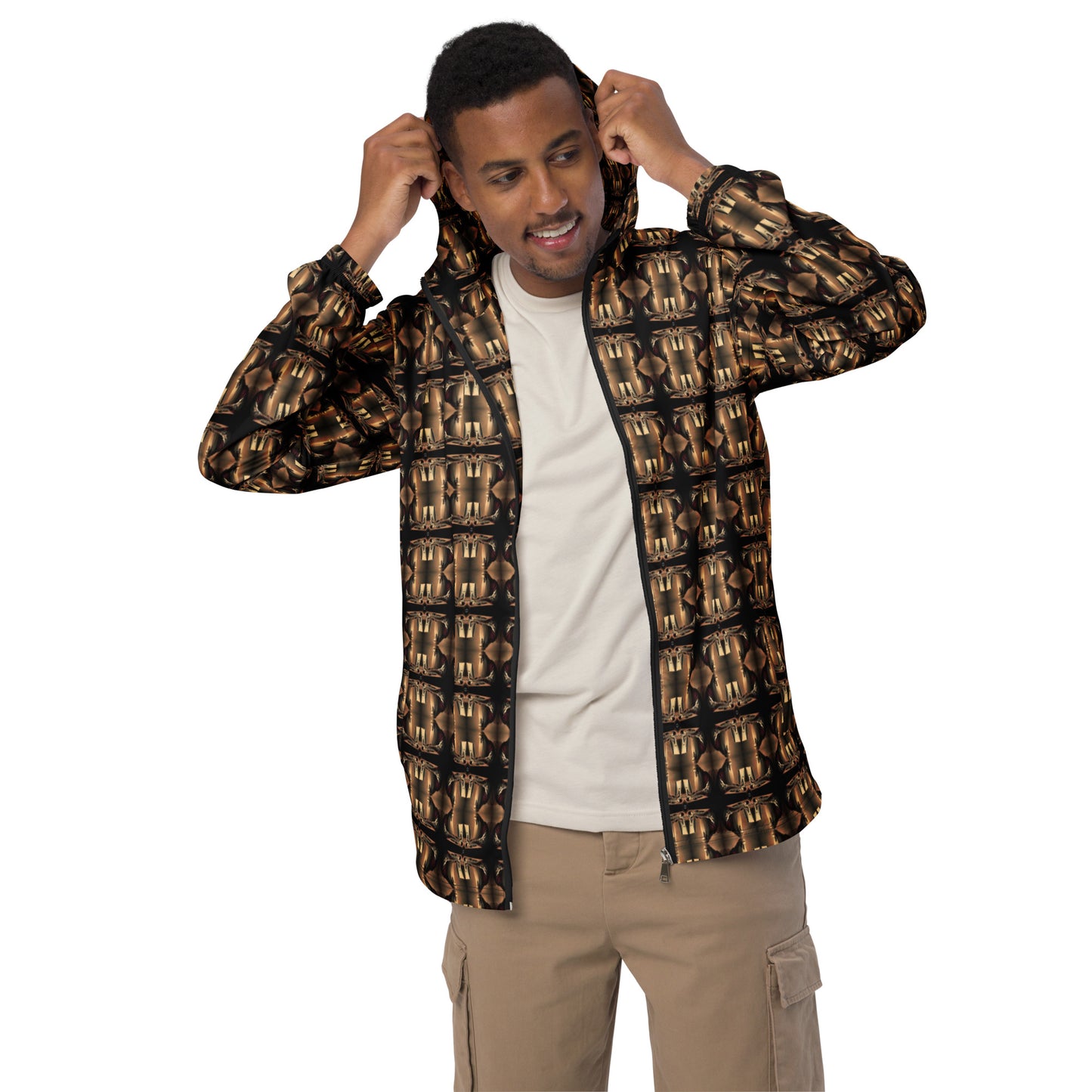 Men’s Premium Windbreaker (Full Print) - The God Ball Originals by Chris Rabalais (2024)