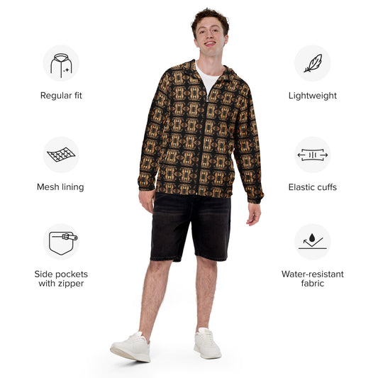 Men’s Premium Windbreaker (Full Print) - The God Ball Originals by Chris Rabalais (2024)