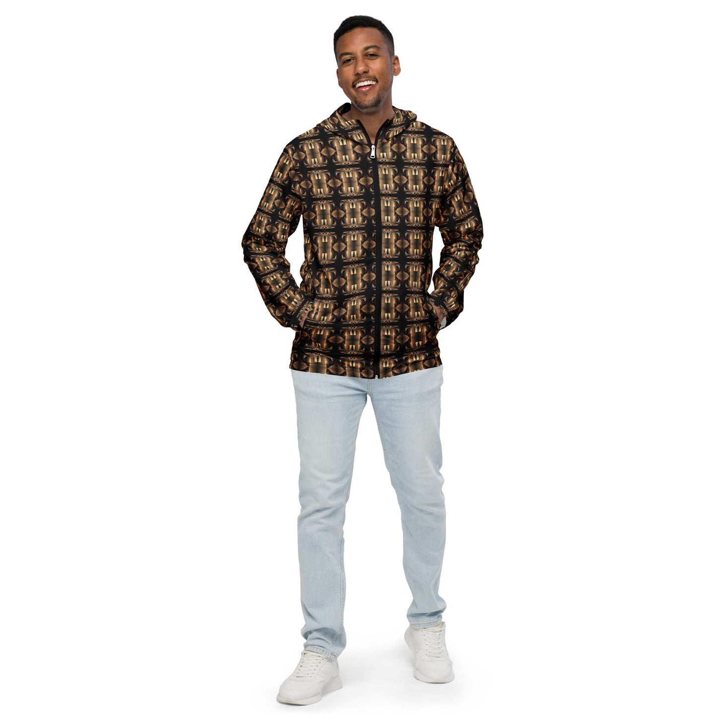 Men’s Premium Windbreaker (Full Print) - The God Ball Originals by Chris Rabalais (2024)