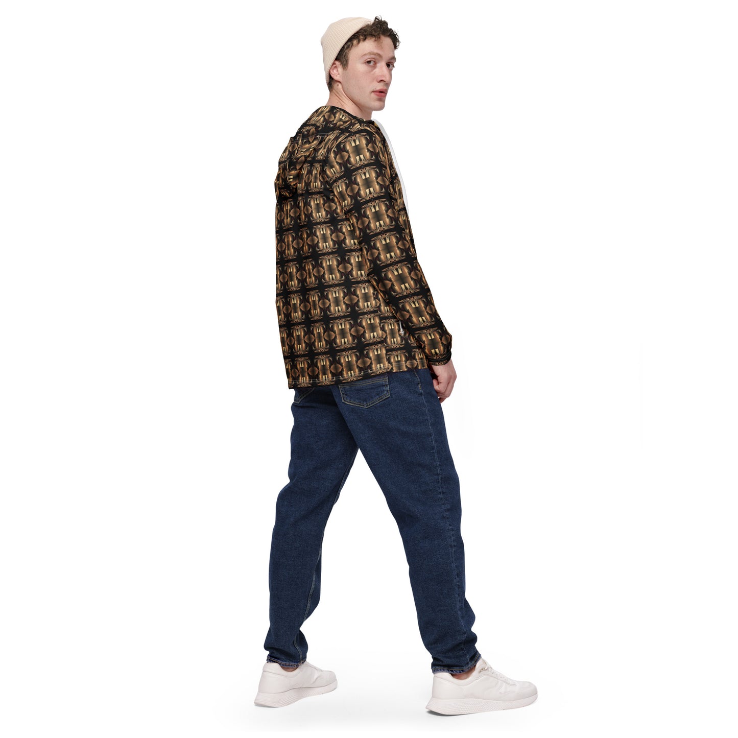 Men’s Premium Windbreaker (Full Print) - The God Ball Originals by Chris Rabalais (2024)