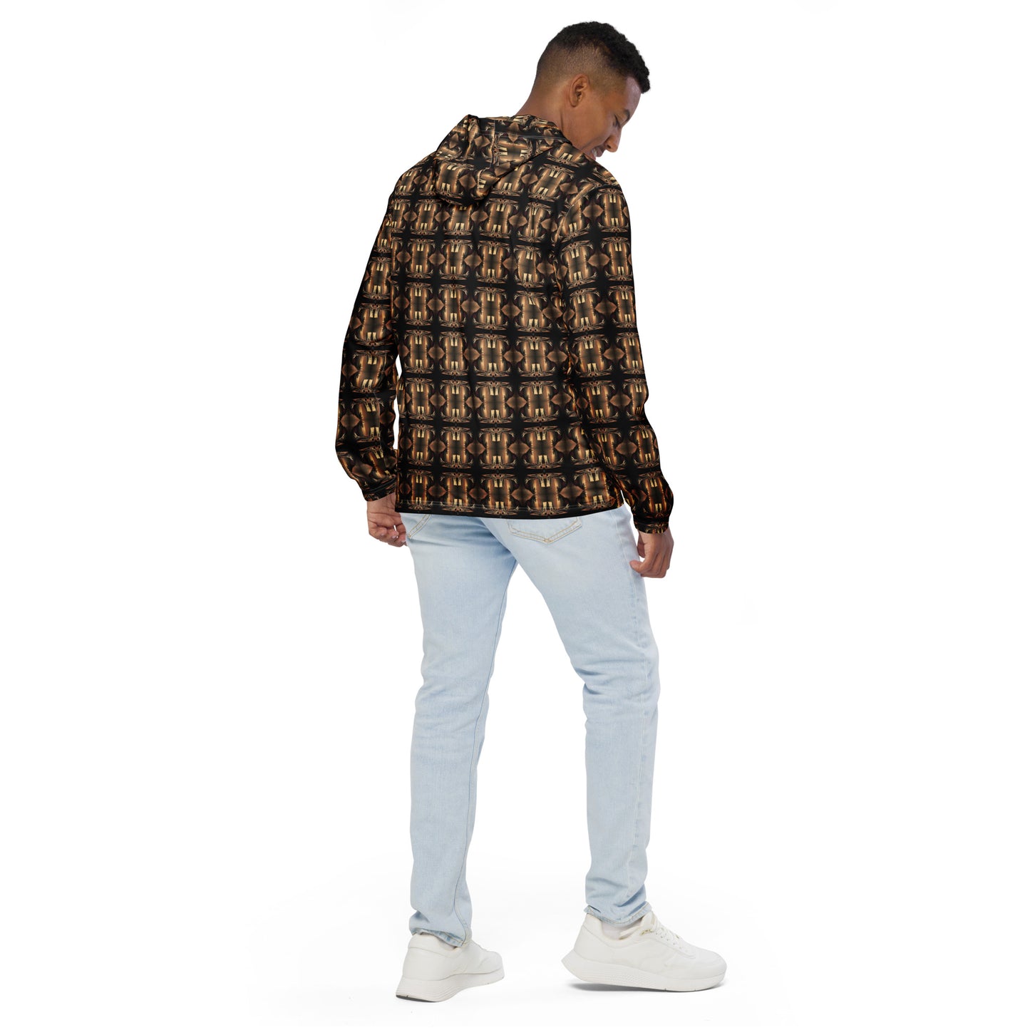 Men’s Premium Windbreaker (Full Print) - The God Ball Originals by Chris Rabalais (2024)