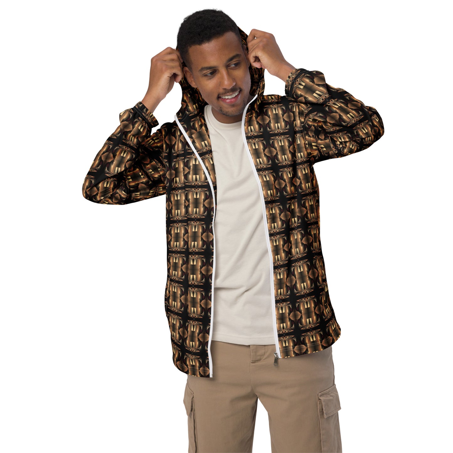 Men’s Premium Windbreaker (Full Print) - The God Ball Originals by Chris Rabalais (2024)