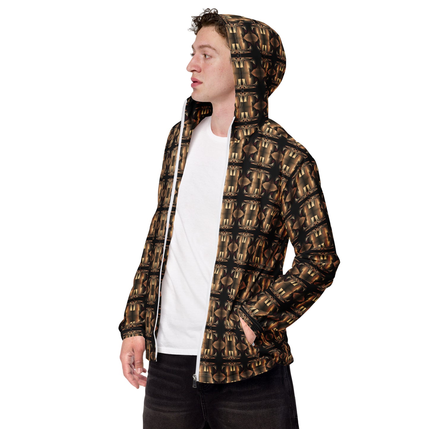 Men’s Premium Windbreaker (Full Print) - The God Ball Originals by Chris Rabalais (2024)