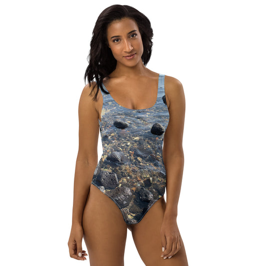Holy Land Origins One-Piece Swimsuit - Sea of Galilee (Israel) - The God Ball Originals by Chris Rabalais (2024)