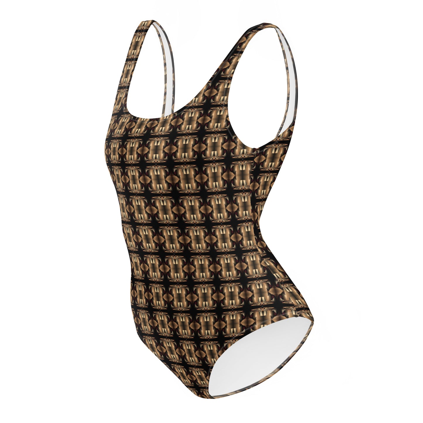 Platinum One-Piece Swimsuit (Full Print) - The God Ball Originals by Chris Rabalais (2024)