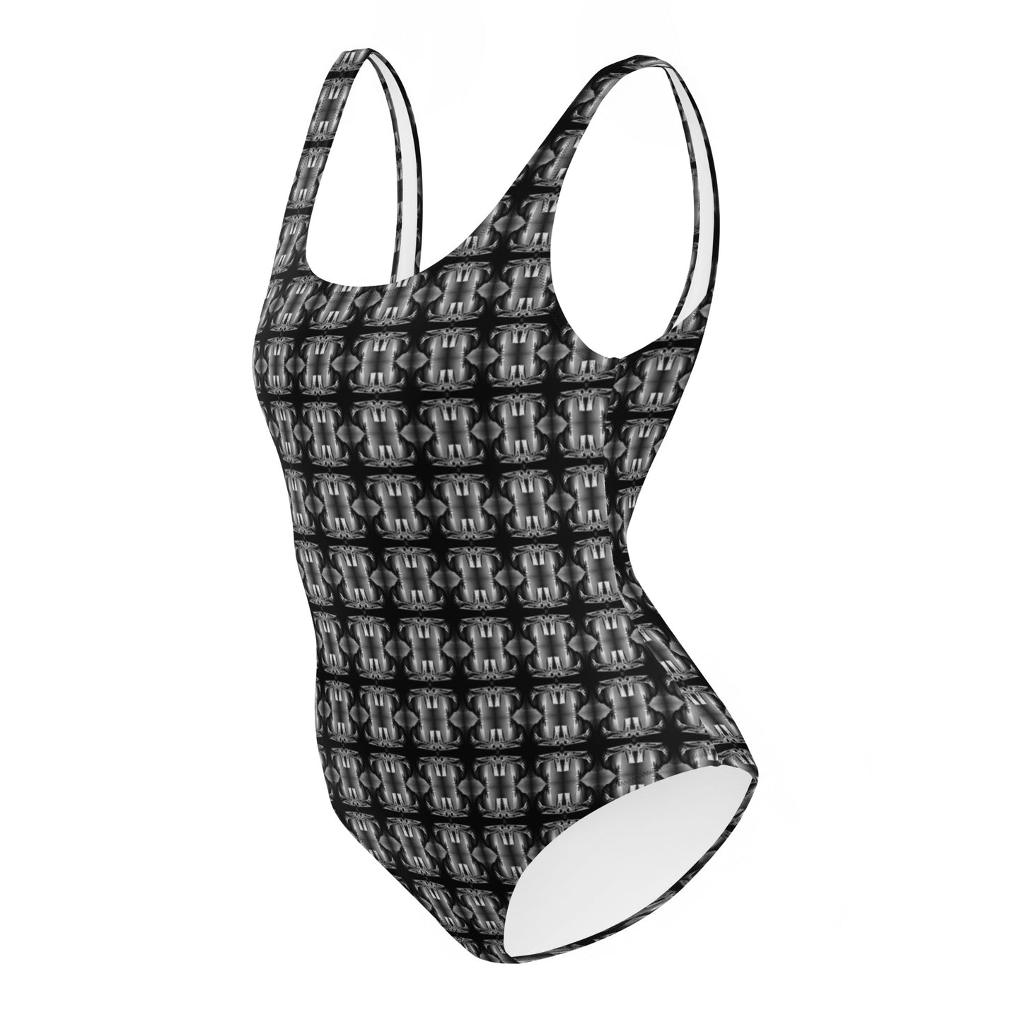 Classic One-Piece Ladies Swimsuit - The God Ball Originals by Chris Rabalais (2024)