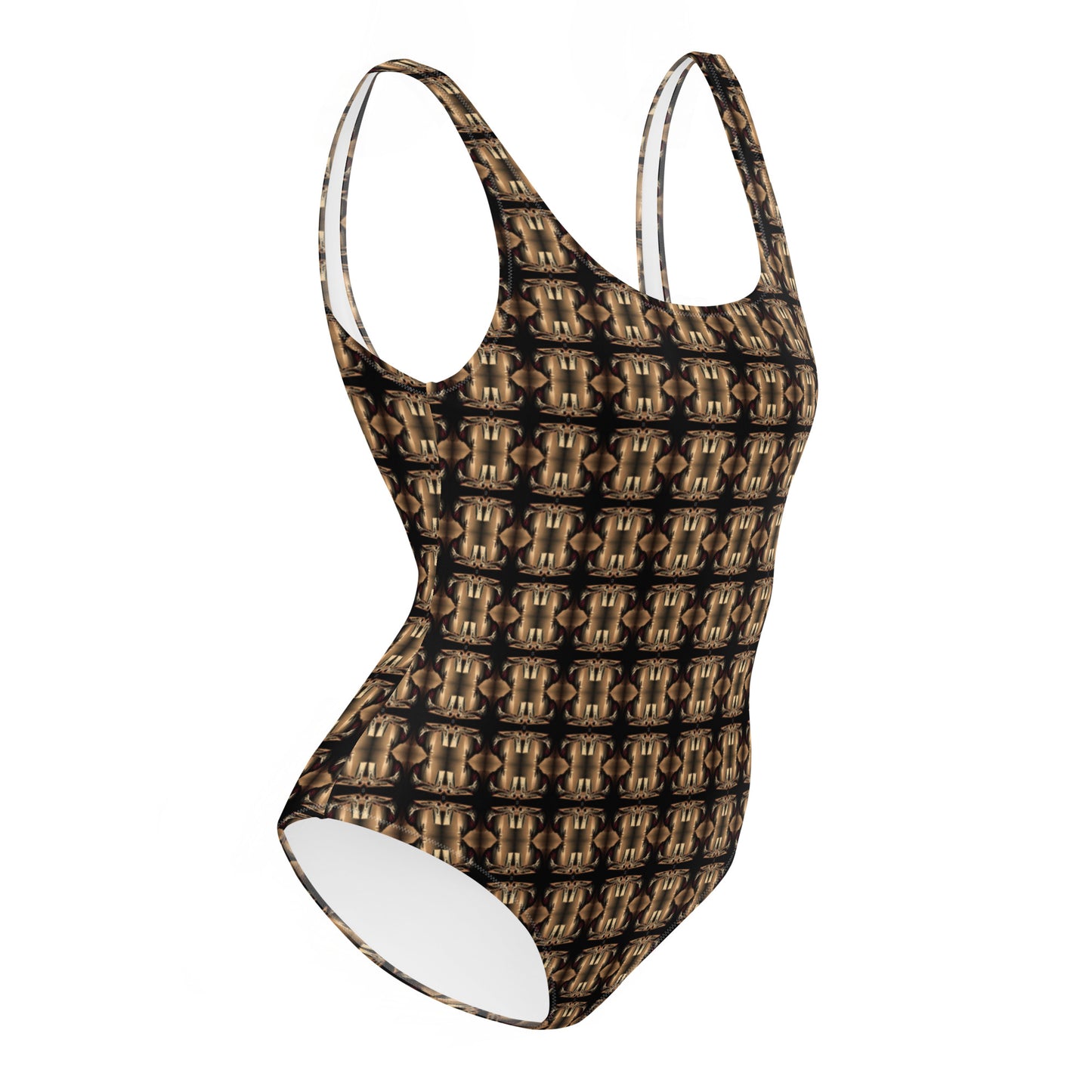 Platinum One-Piece Swimsuit (Full Print) - The God Ball Originals by Chris Rabalais (2024)