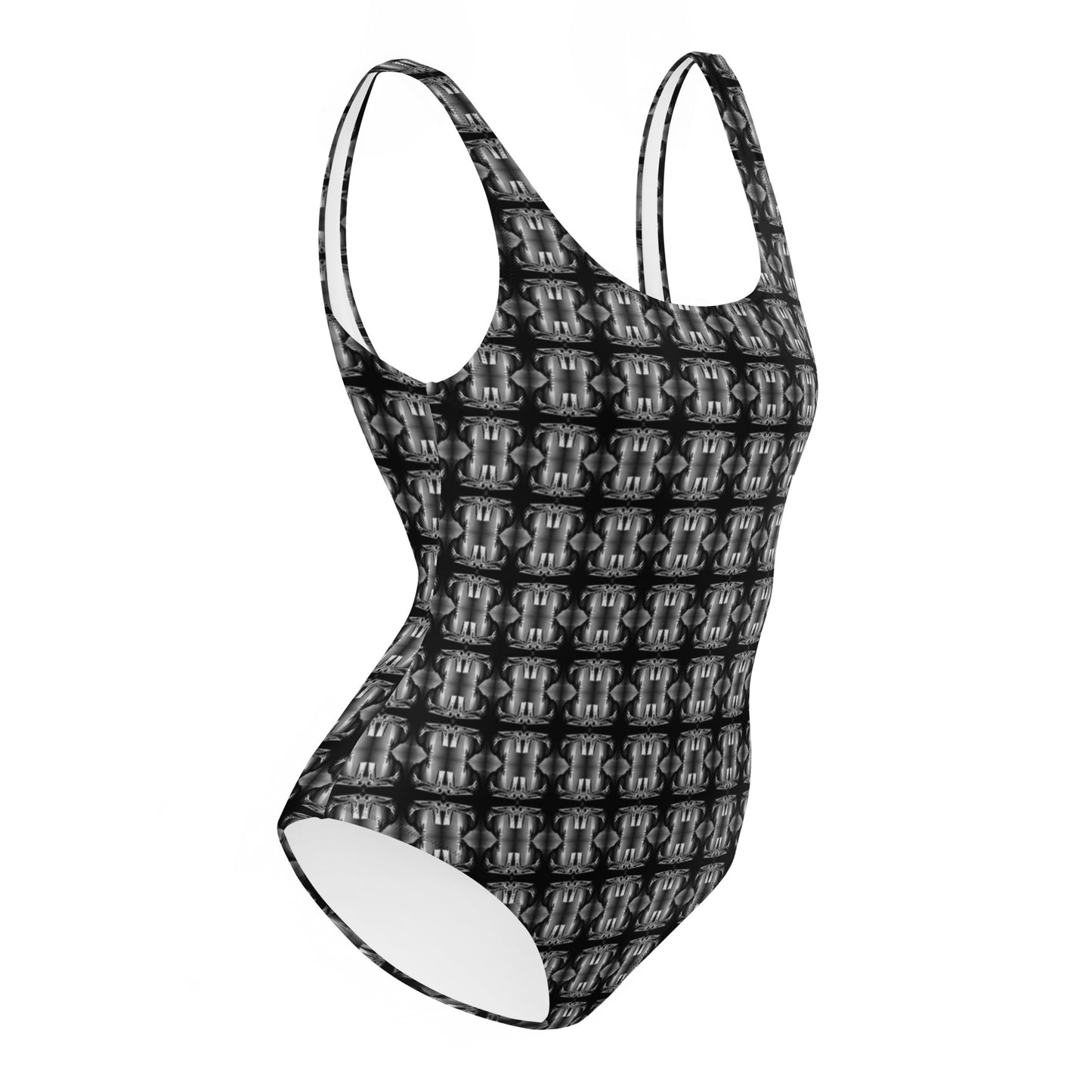 Classic One-Piece Ladies Swimsuit - The God Ball Originals by Chris Rabalais (2024)