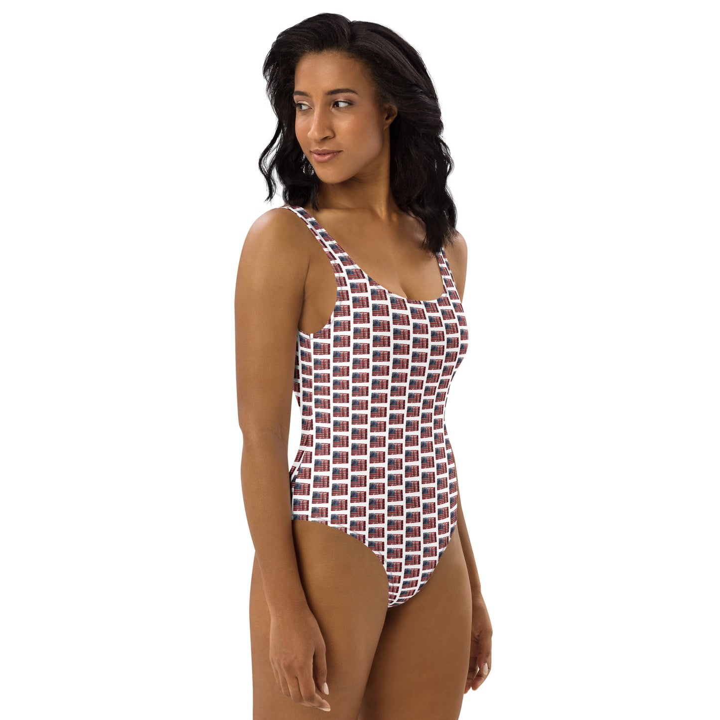 Americana Origins One-Piece Ladies Swimsuit - The God Ball Originals by Chris Rabalais (2024)