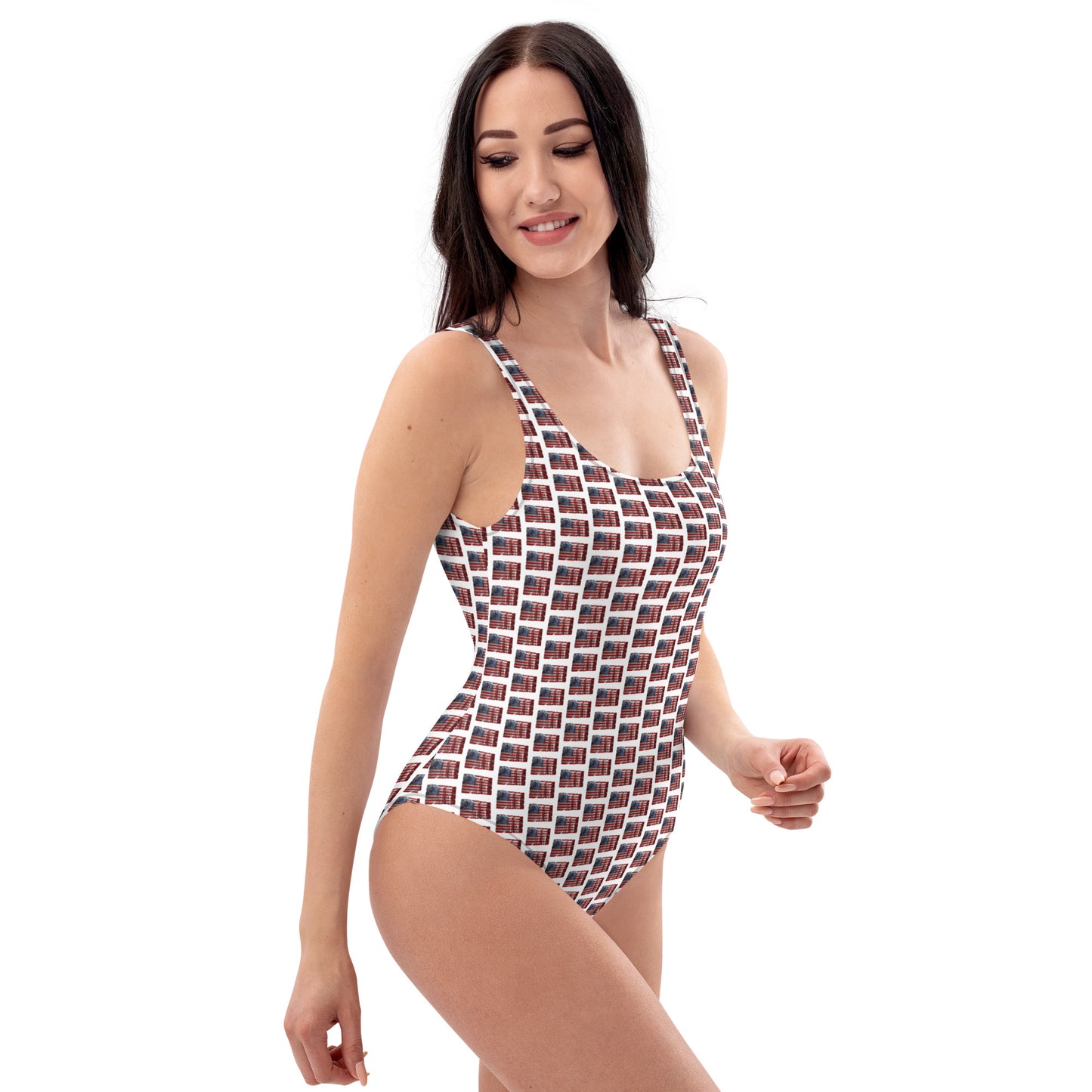 Americana Origins One-Piece Ladies Swimsuit - The God Ball Originals by Chris Rabalais (2024)