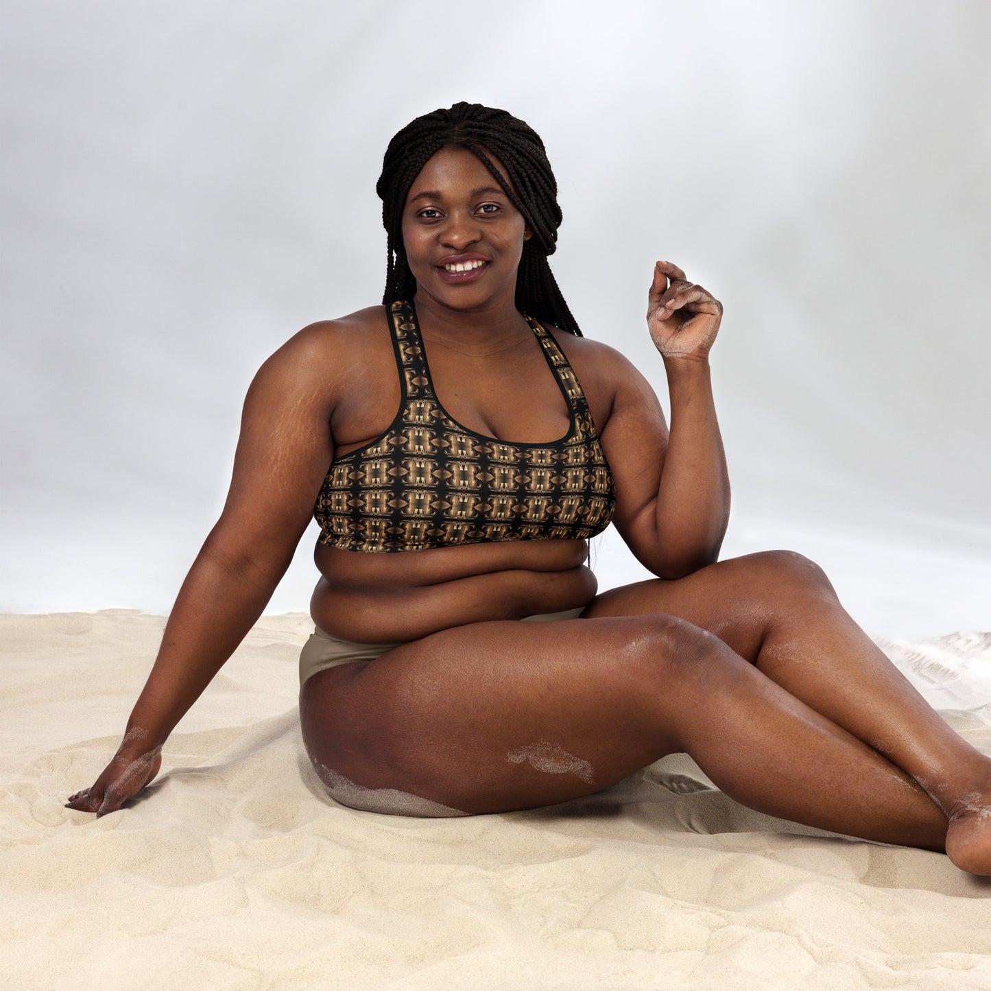 Premium Padded Sports Bra (Full Print) - The God Ball Originals by Chris Rabalais (2024)