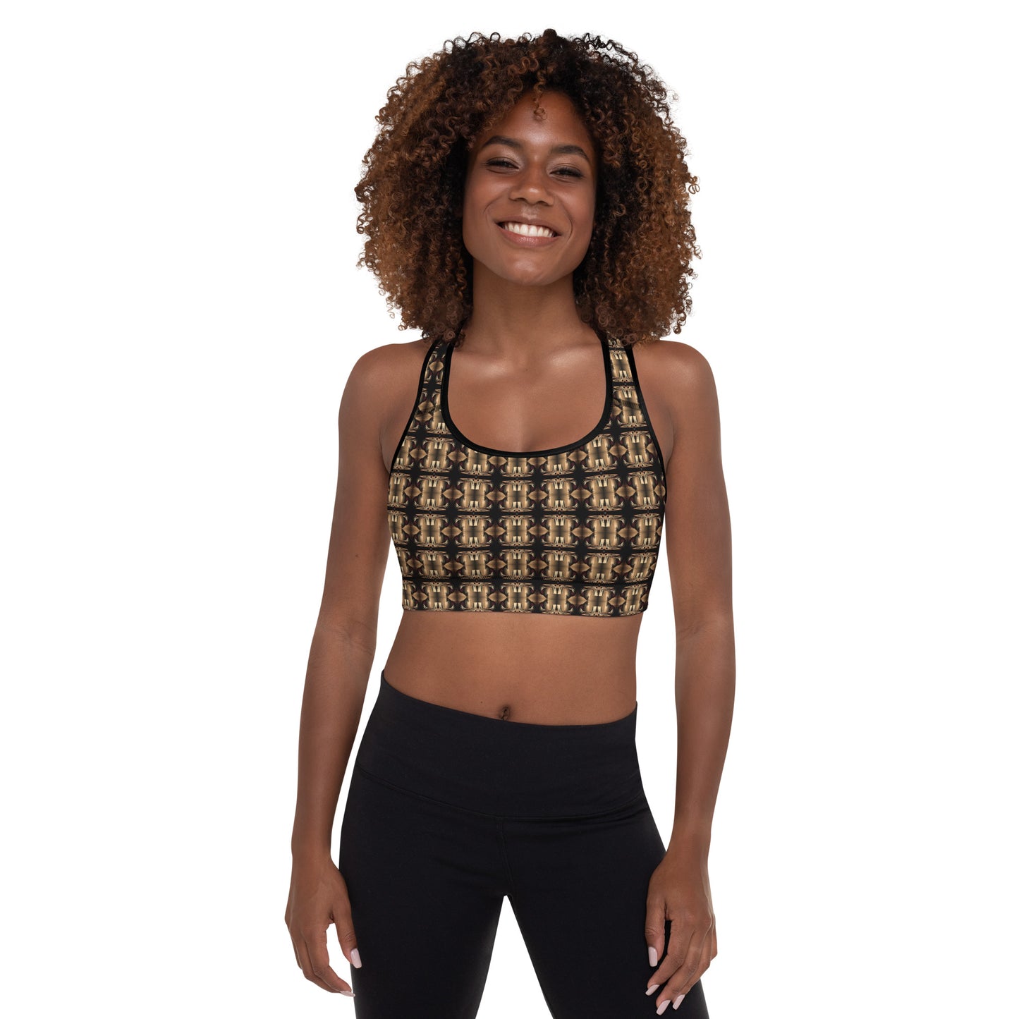 Premium Padded Sports Bra (Full Print) - The God Ball Originals by Chris Rabalais (2024)