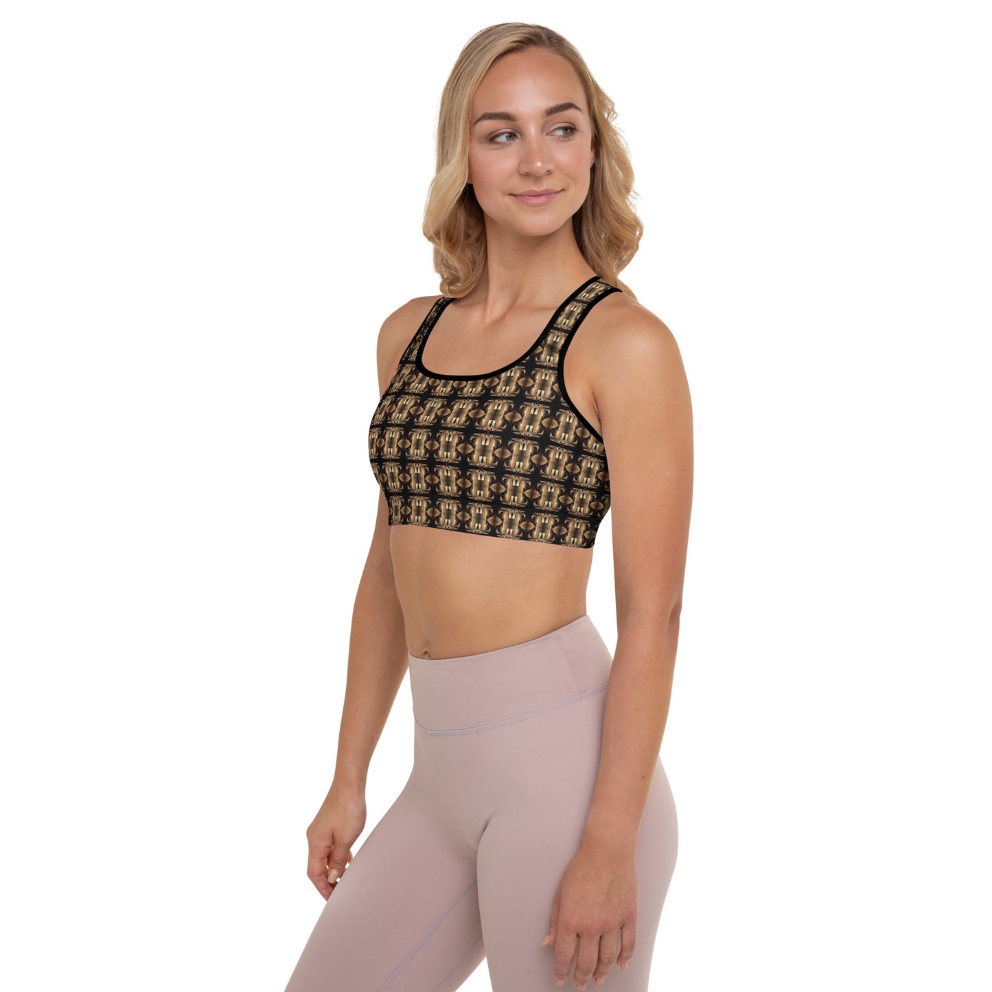 Premium Padded Sports Bra (Full Print) - The God Ball Originals by Chris Rabalais (2024)