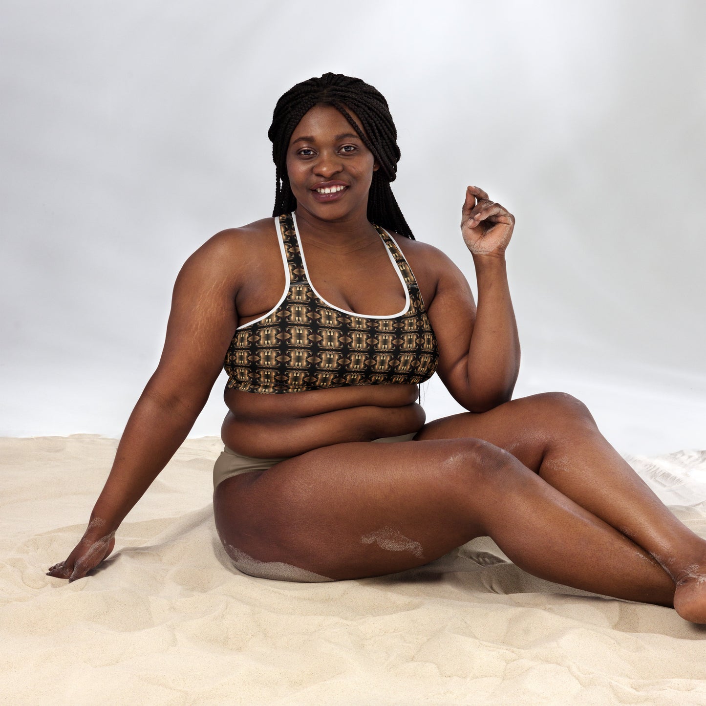 Premium Padded Sports Bra (Full Print) - The God Ball Originals by Chris Rabalais (2024)