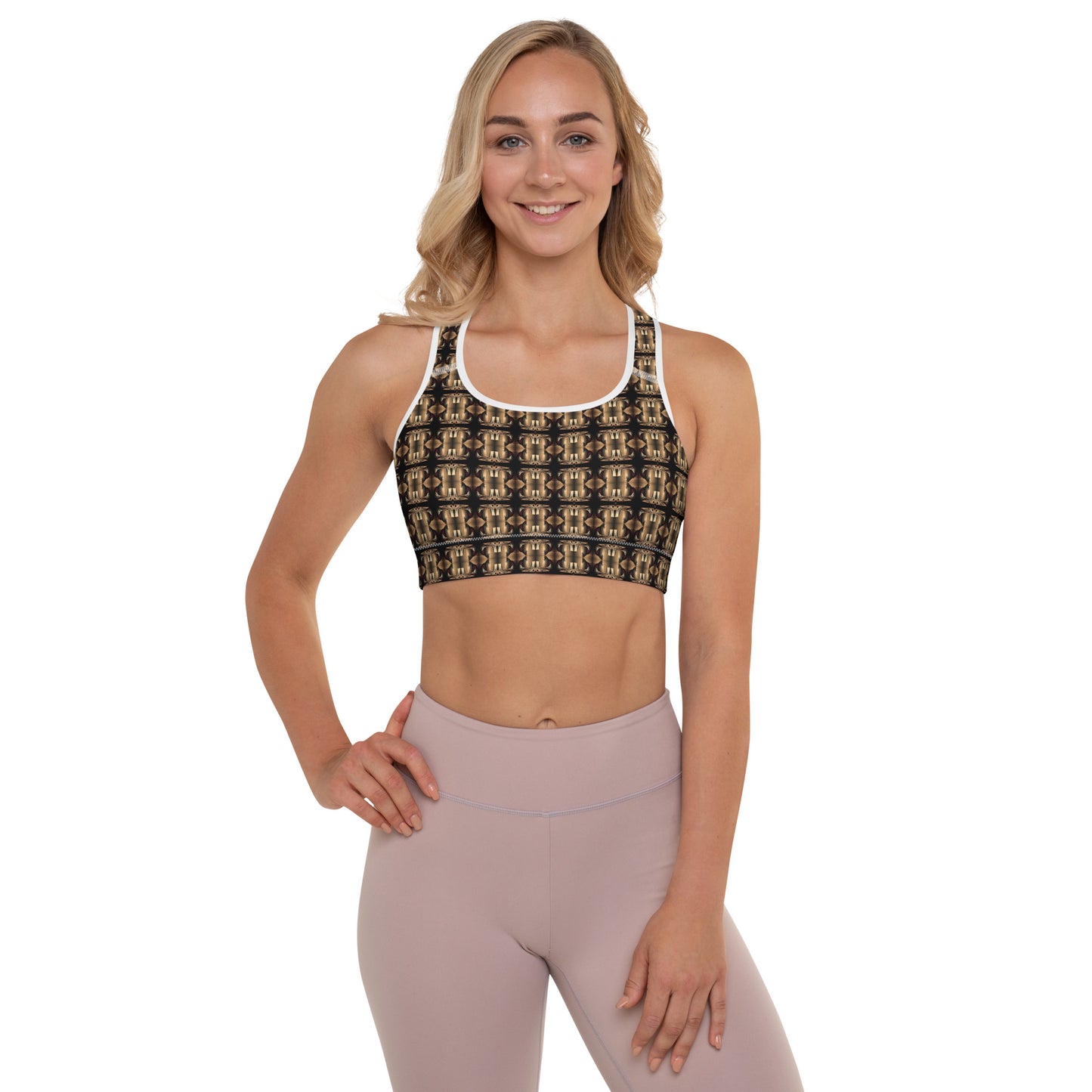 Premium Padded Sports Bra (Full Print) - The God Ball Originals by Chris Rabalais (2024)
