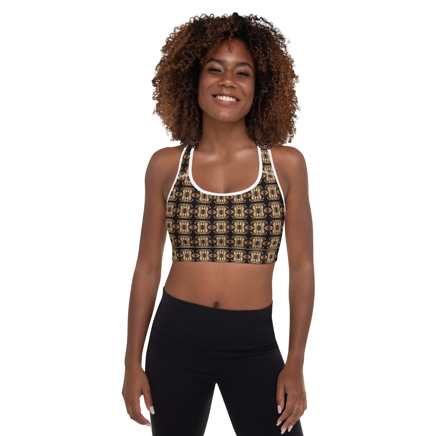 Premium Padded Sports Bra (Full Print) - The God Ball Originals by Chris Rabalais (2024)