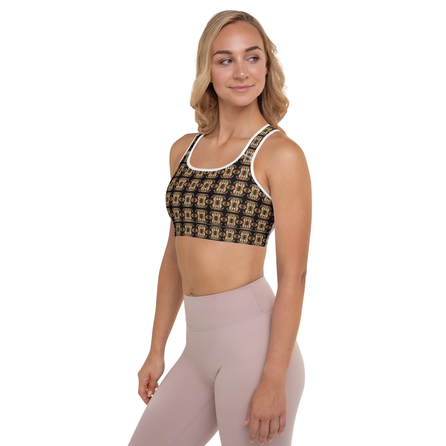 Premium Padded Sports Bra (Full Print) - The God Ball Originals by Chris Rabalais (2024)