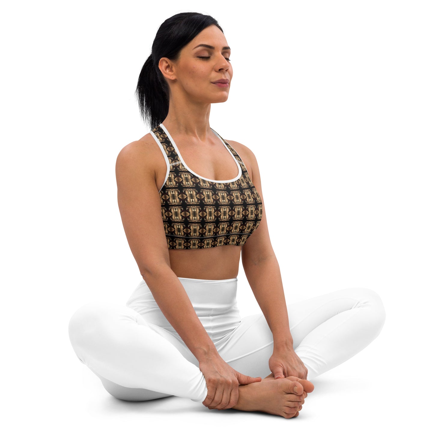 Premium Padded Sports Bra (Full Print) - The God Ball Originals by Chris Rabalais (2024)