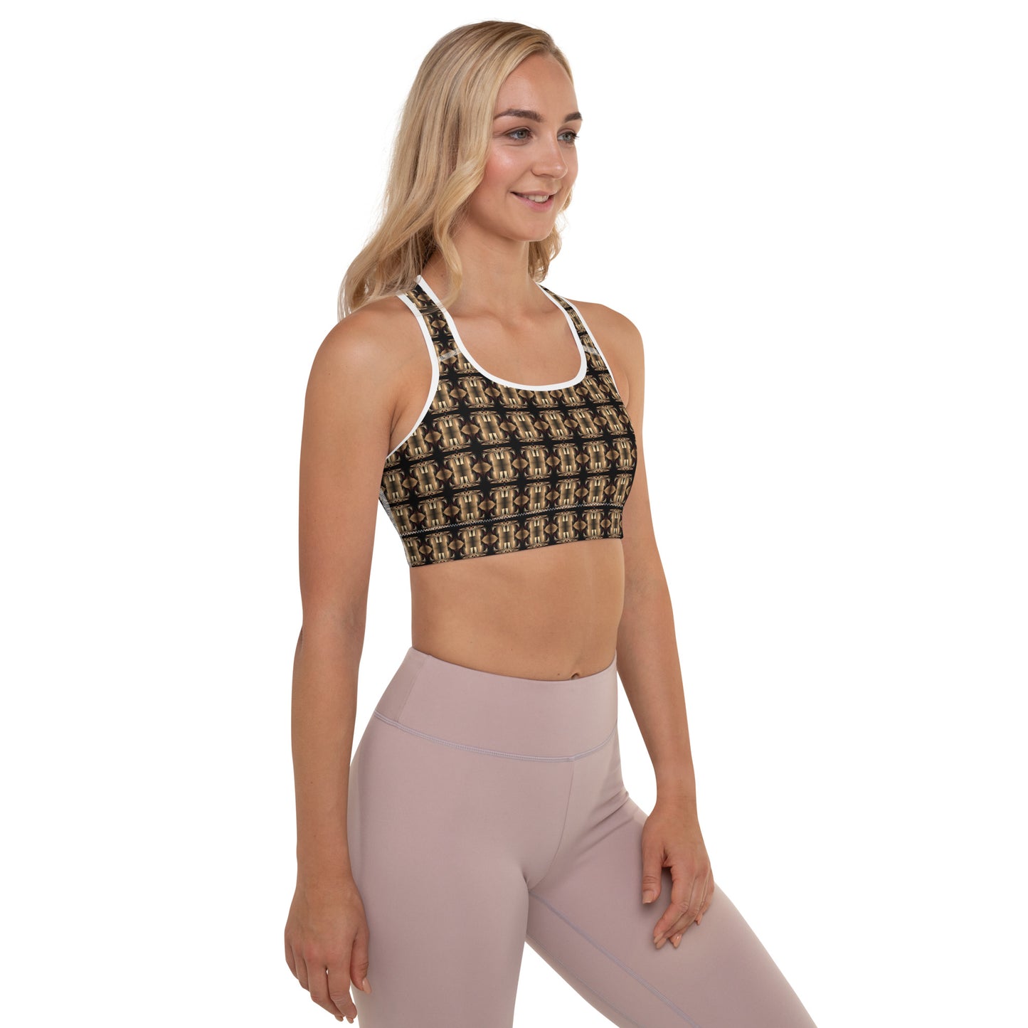 Premium Padded Sports Bra (Full Print) - The God Ball Originals by Chris Rabalais (2024)