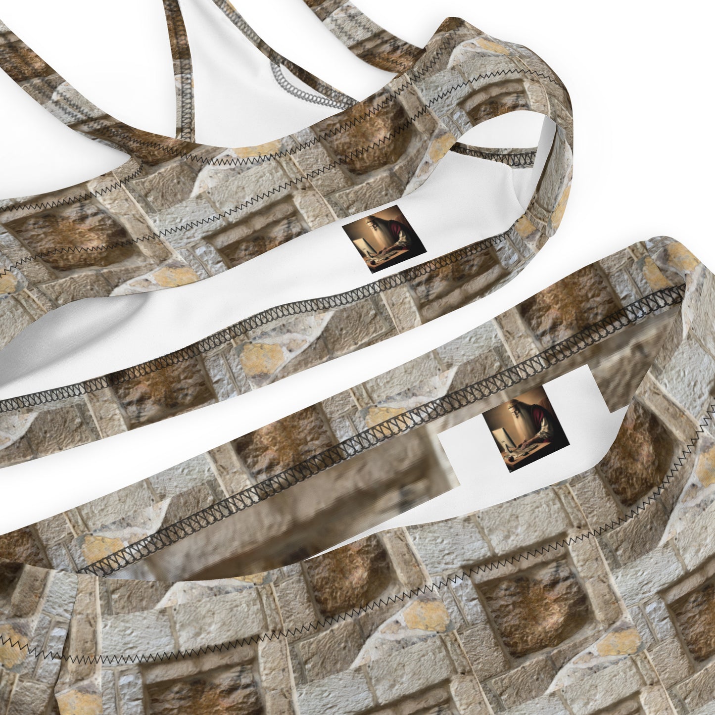 Holy Land Origins Ladies Two-Piece Bikini - Via Dolorosa at Jerusalem - The God Ball Originals by Chris Rabalais (2024)