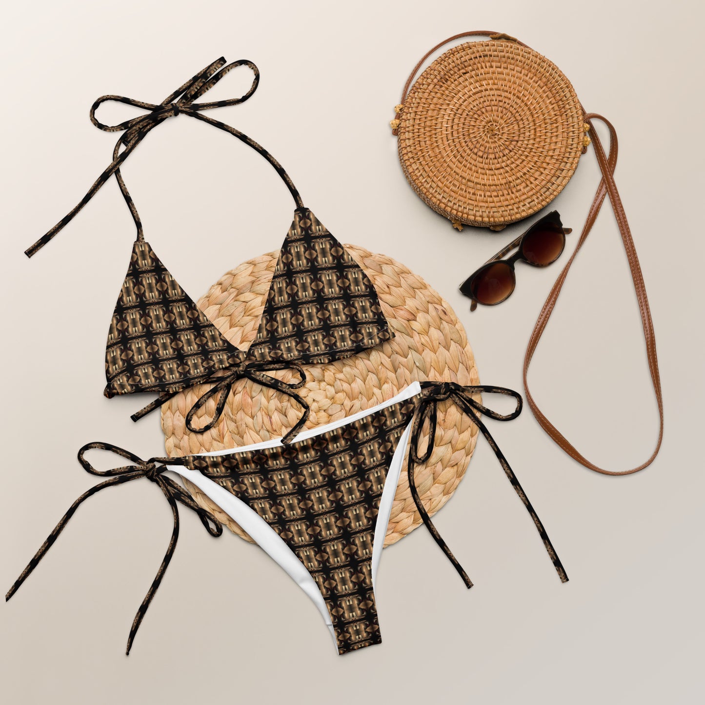 Platinum Women's Bikini (Full Print) - The God Ball Originals by Chris Rabalais (2024)