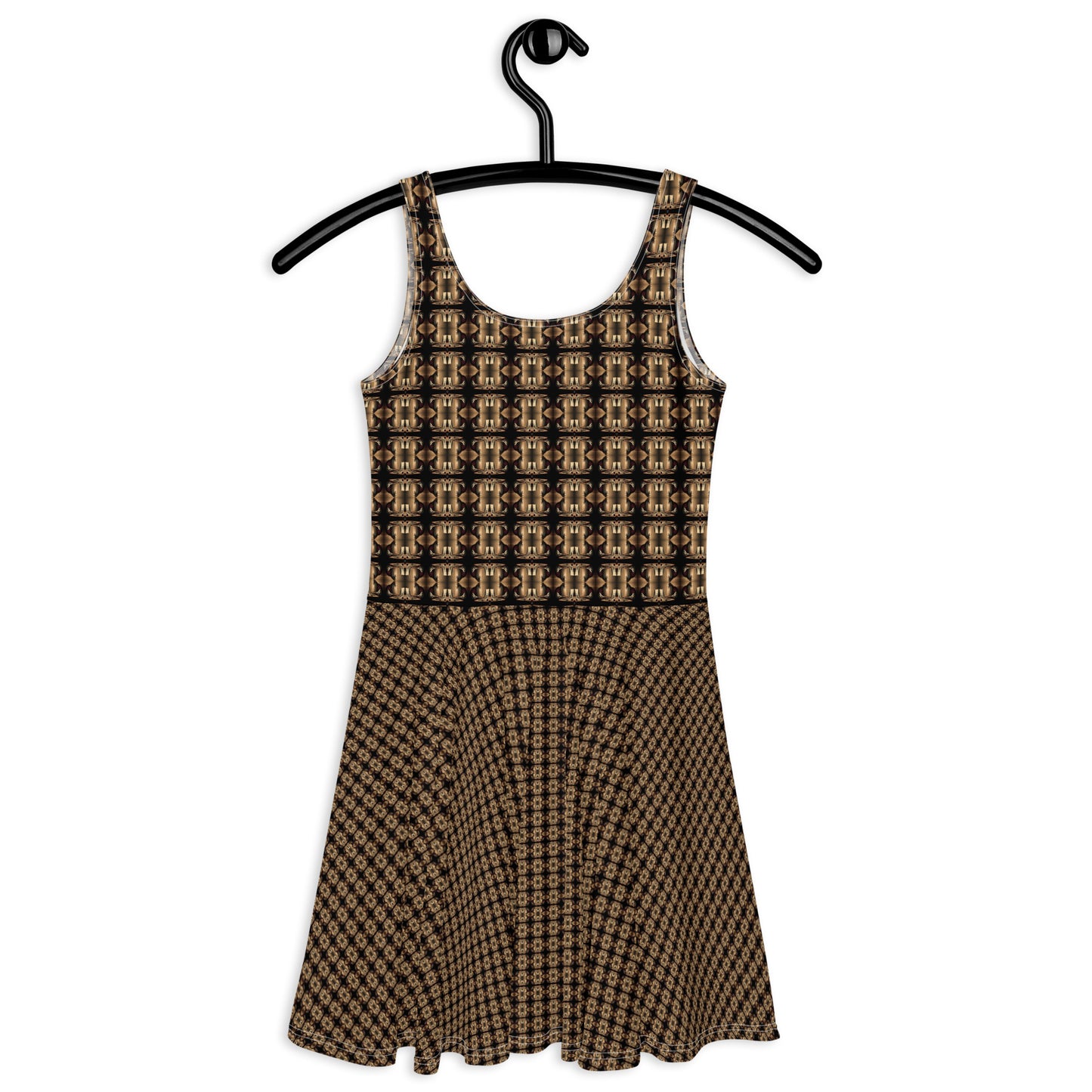 Platinum Skater Dress (Full Print) - The God Ball Originals by Chris Rabalais (2024)