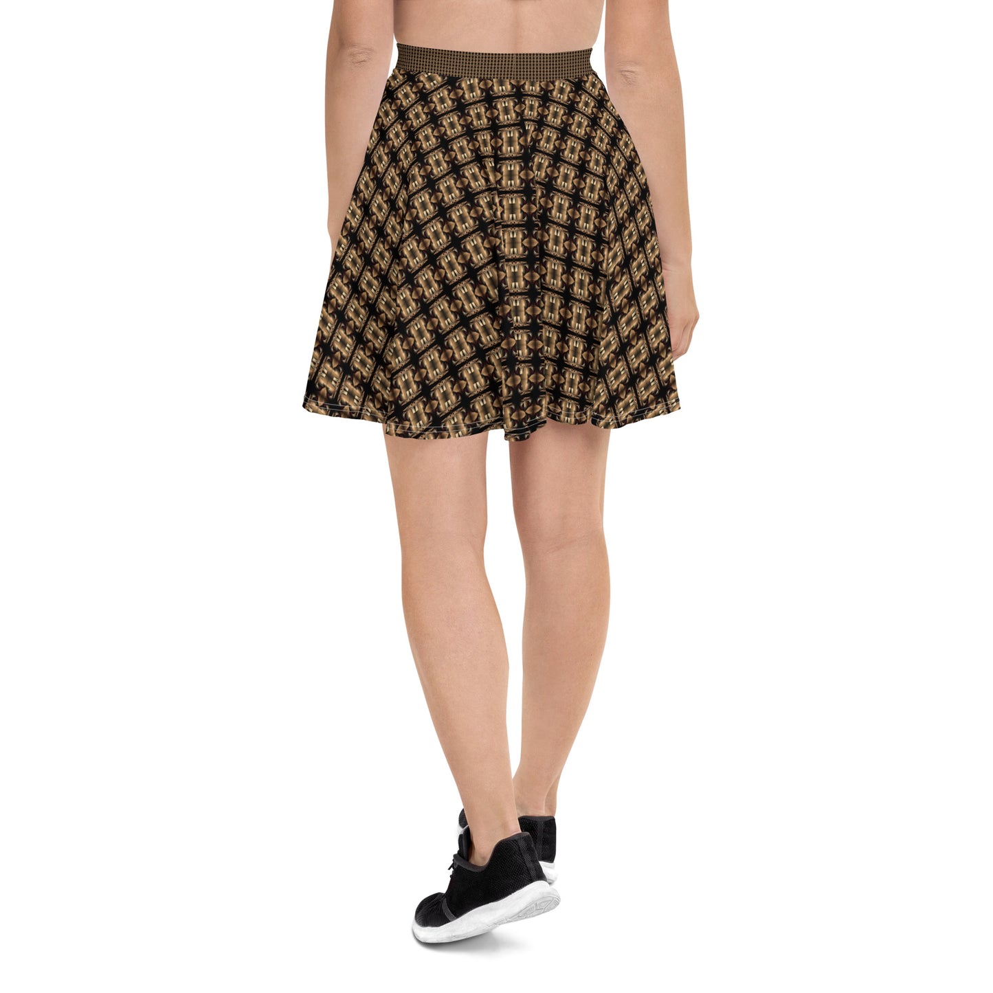 Premium Ladies Skater Skirt (Full Print) - The God Ball Originals by Chris Rabalais (2024)