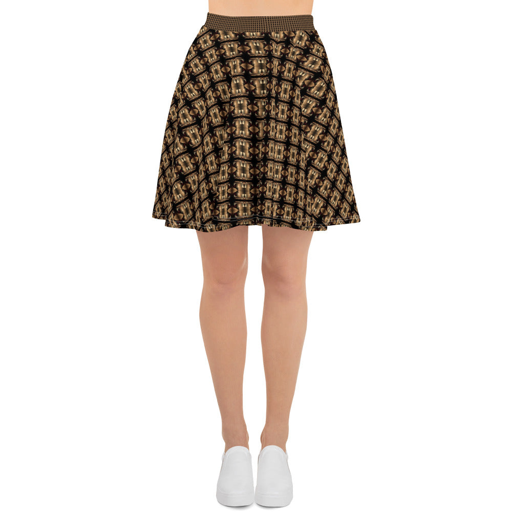 Premium Ladies Skater Skirt (Full Print) - The God Ball Originals by Chris Rabalais (2024)