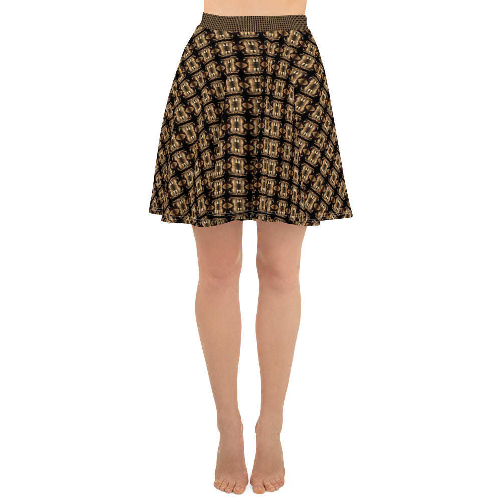 Premium Ladies Skater Skirt (Full Print) - The God Ball Originals by Chris Rabalais (2024)