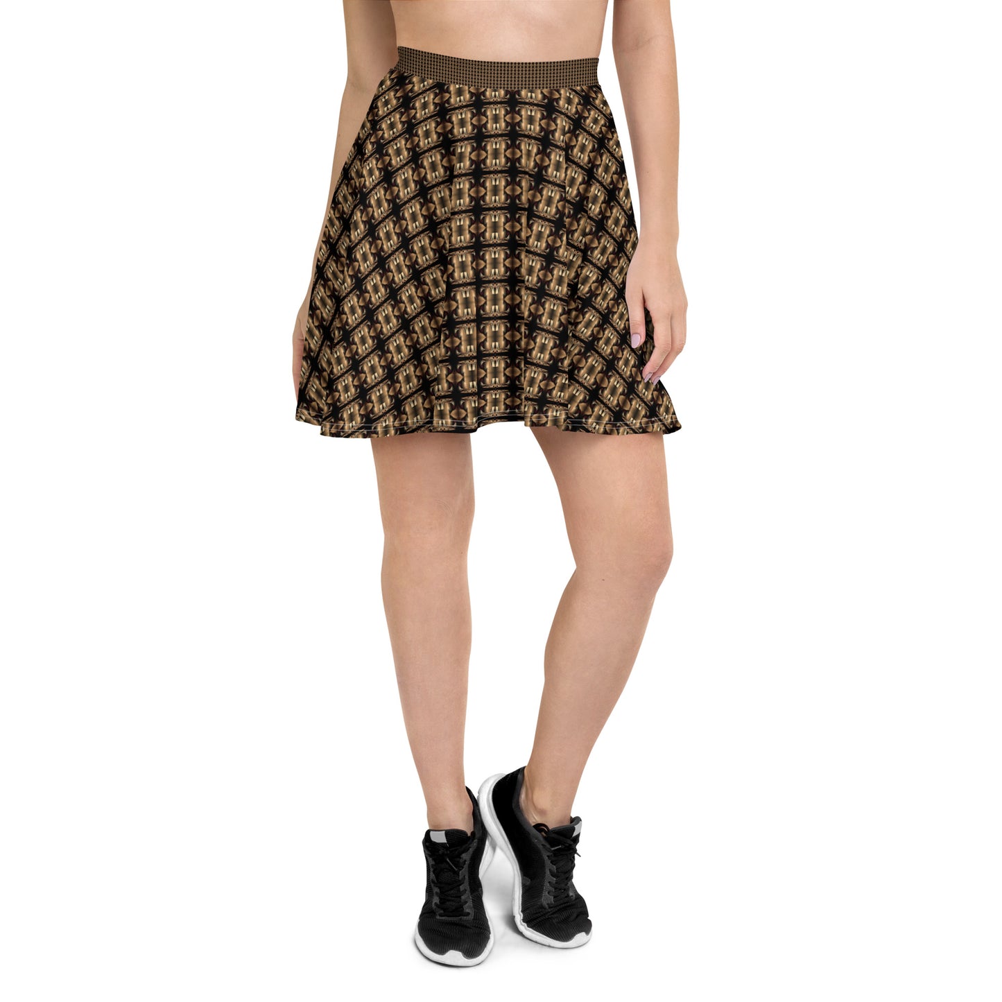 Premium Ladies Skater Skirt (Full Print) - The God Ball Originals by Chris Rabalais (2024)