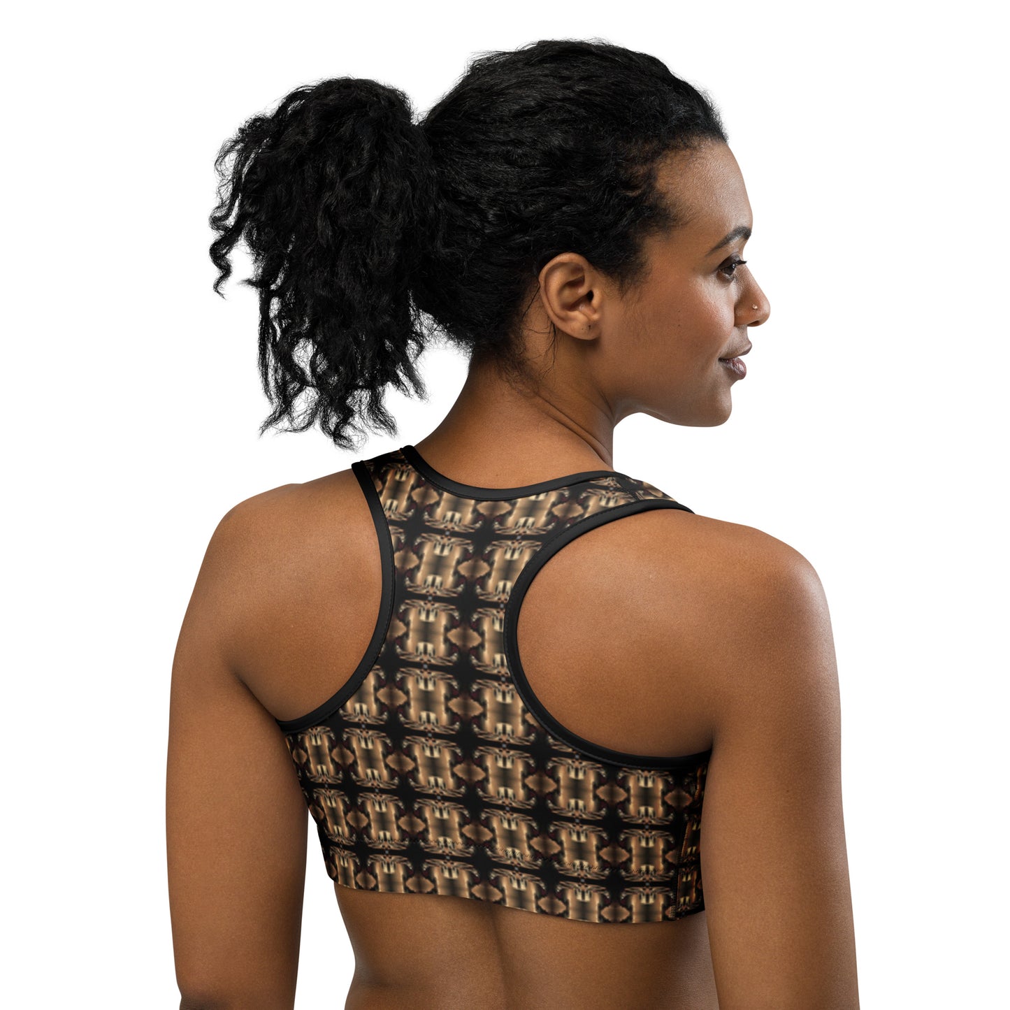 Platinum Sports Bra (Full Print) - The God Ball Originals by Chris Rabalais (2024)
